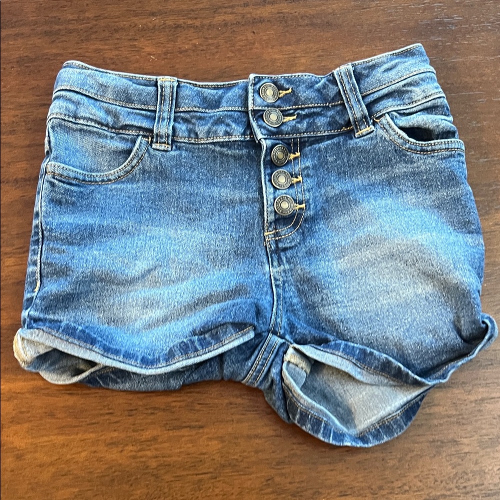 Stylish Blue Denim Kids Shorts